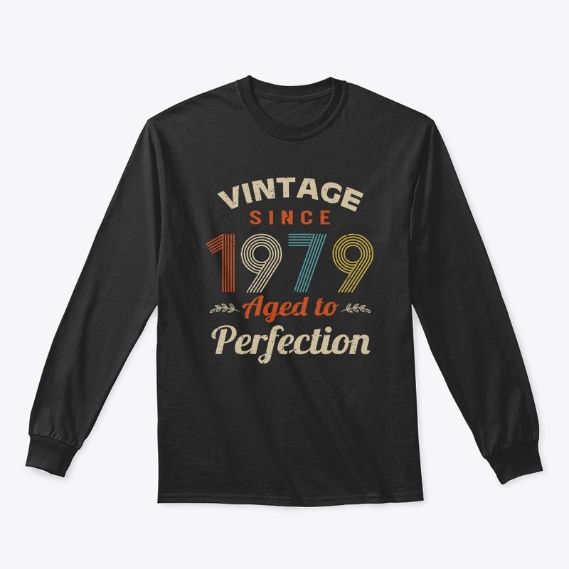 Vintage Since 1979 Birthday Gift T Shirt