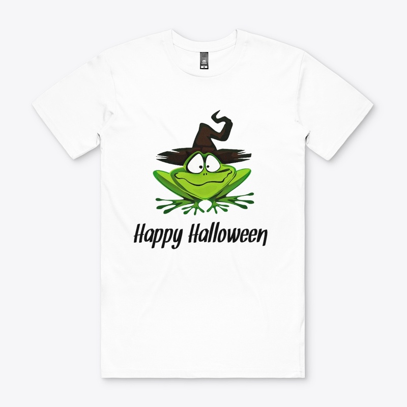 Happy Halloween frog