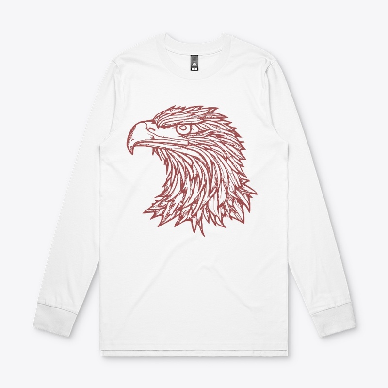 Fierce Eagle Head - Vintage Tribal Style