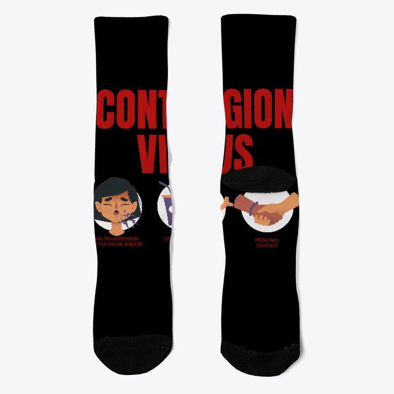 CONTAGION WUHAN VIRUS T SHIRT