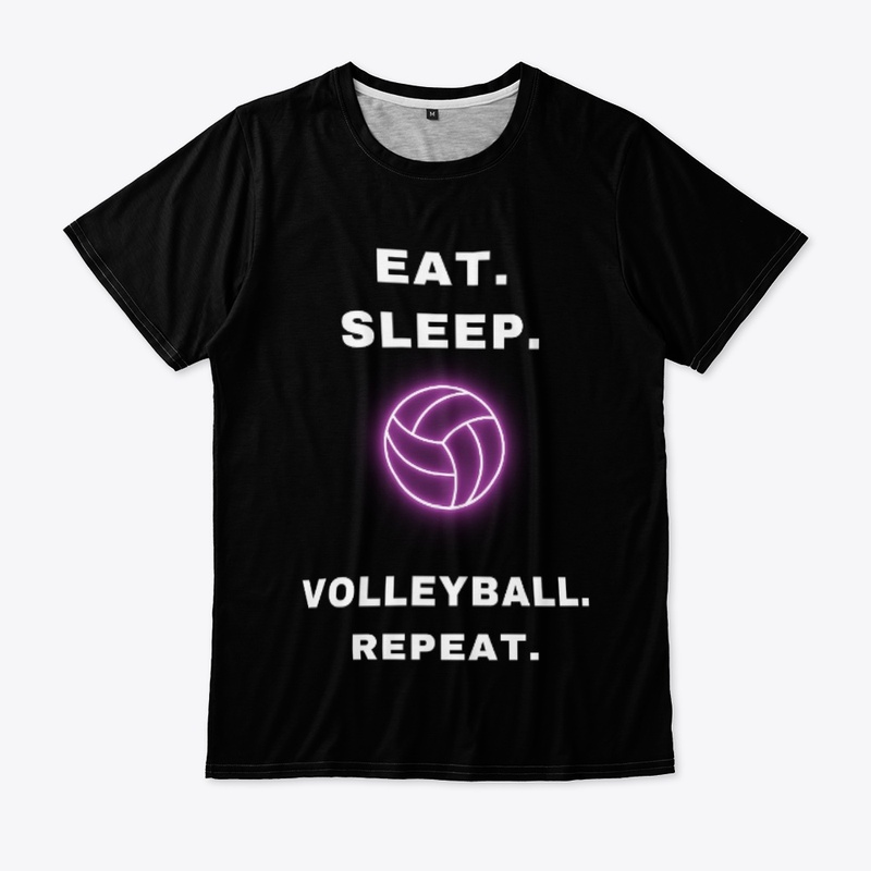 Eat Sleep Volleyball Repeat - Fun 