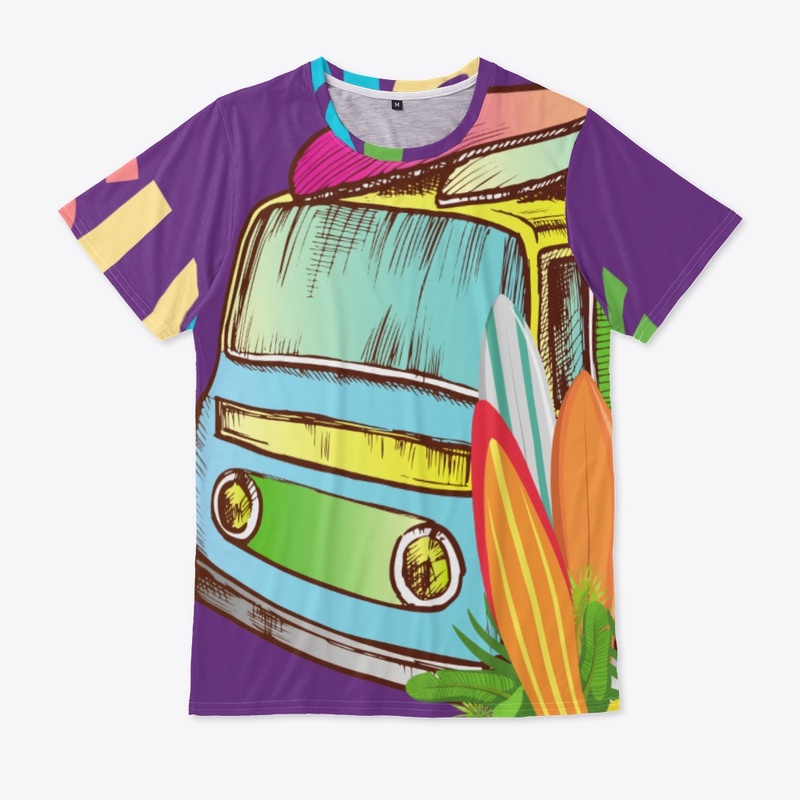 Retro surf vibes with Surf's Up in Style
