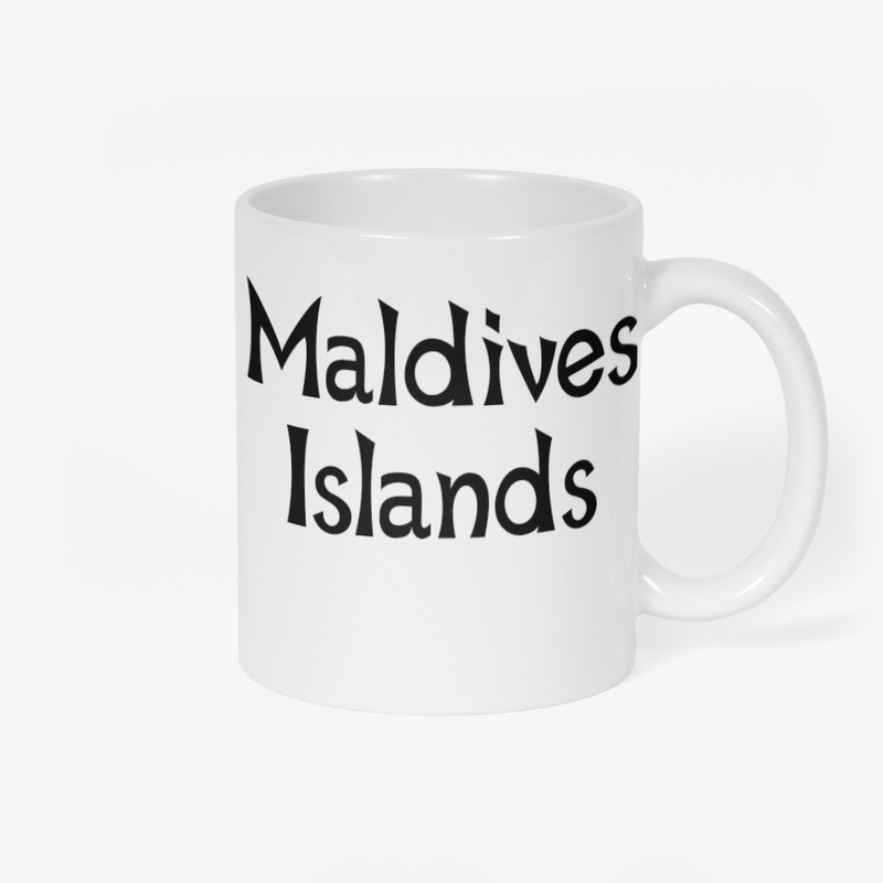 Coffee mug, Maldives Islands collection