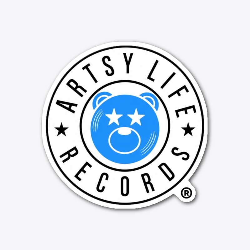 Artsy Life Records Logo Sticker