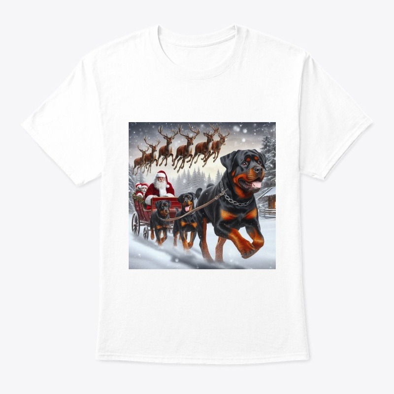Rottweilers and Santa