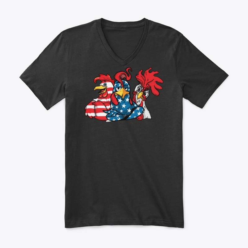 4th Of July Patriotic Chicken Lover Gift