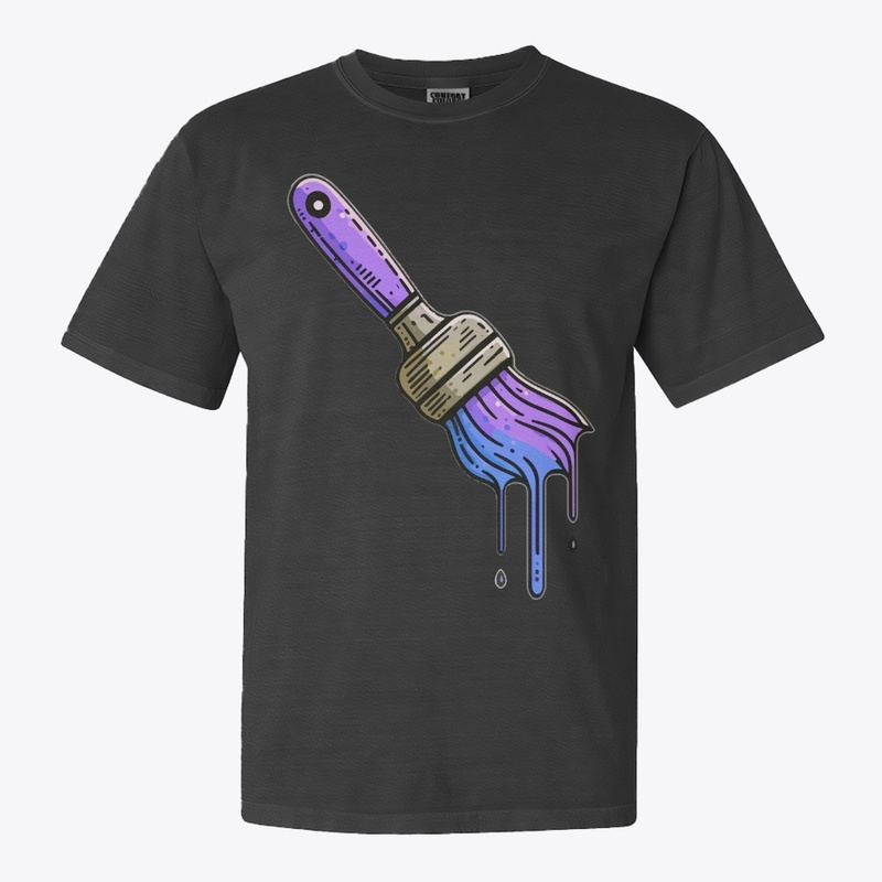 DRIPPING ARTIST PAINTBRUSH