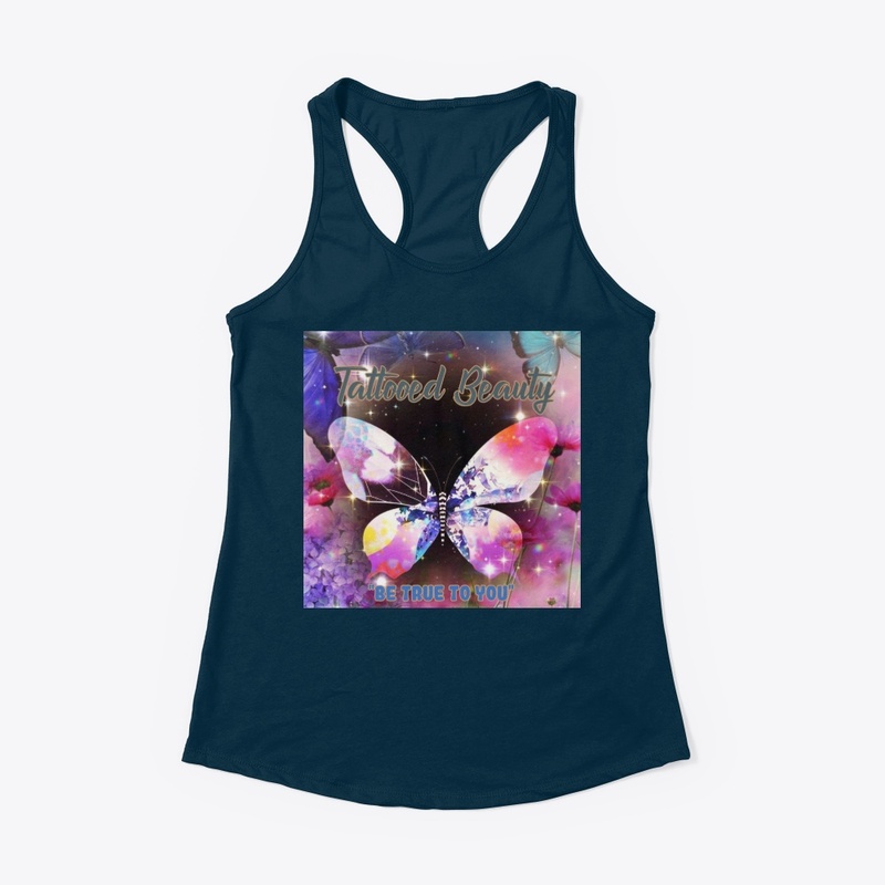 "Tattooed Beauty" Cropped Sweatshirt