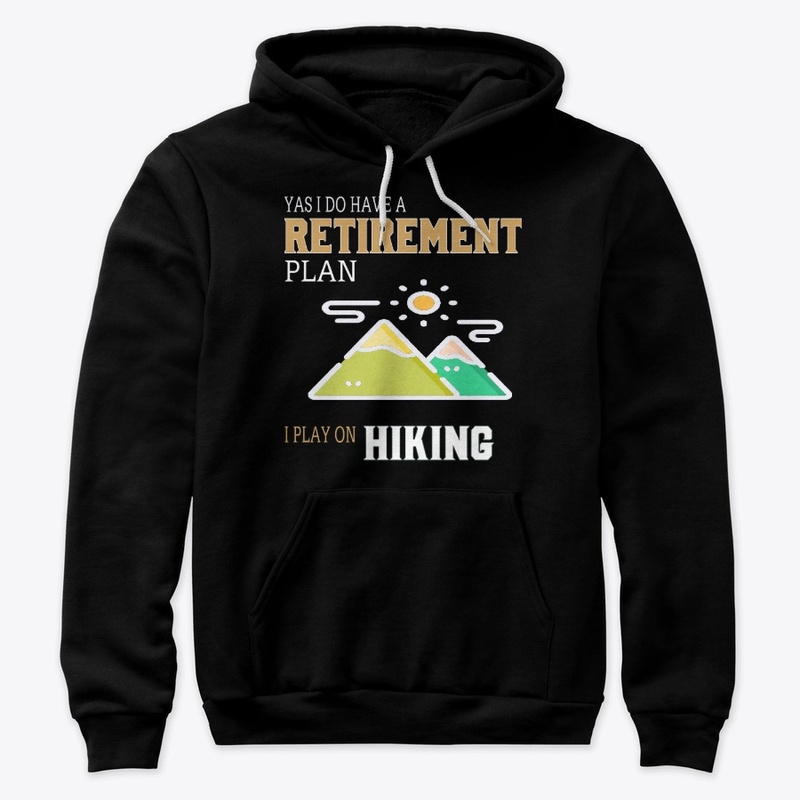 retirement hiking t shirts
