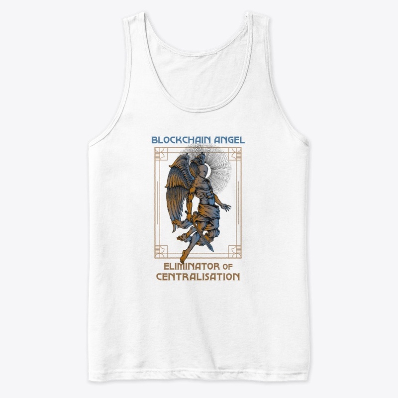 Blockchain Angel Heraldry (white)