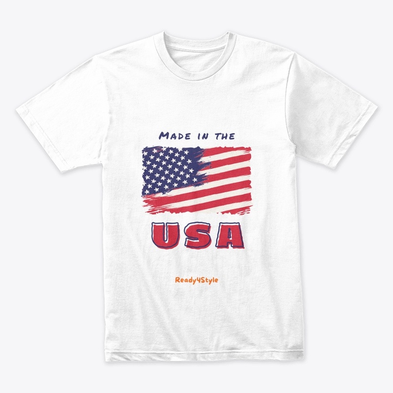 Made In The USA design White Edition