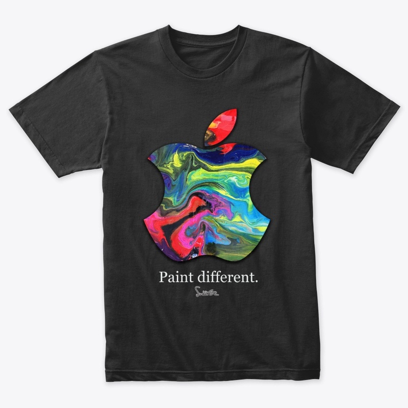 Swarez 'Paint different' logo