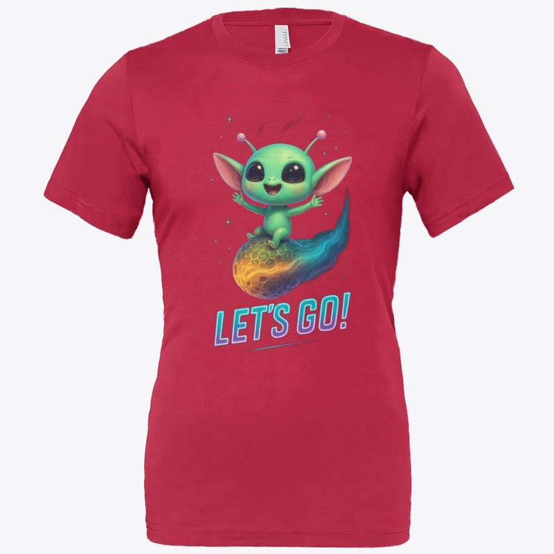Cosmic Ride: Let's Go Alien Print