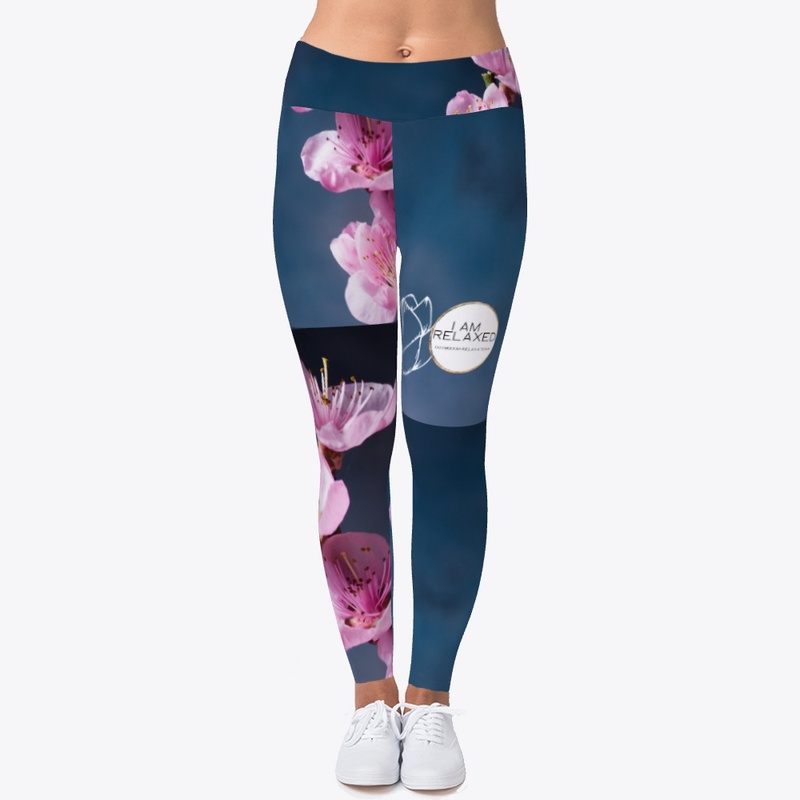 I am relaxed♥ Cherry Blossom Leggings