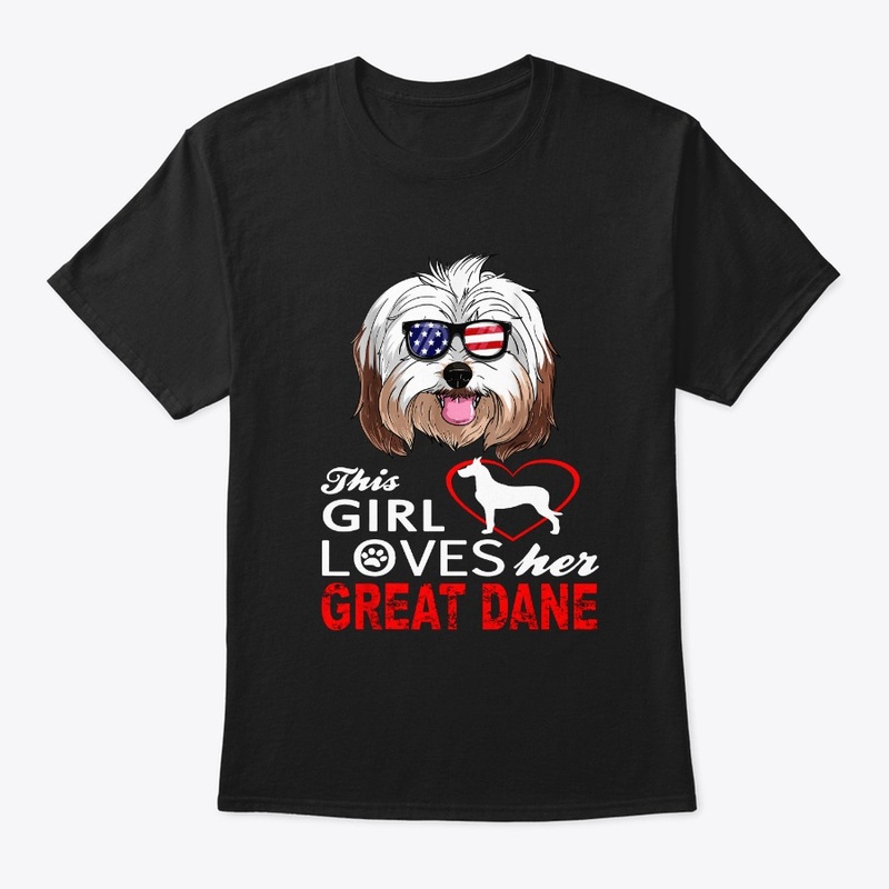 This Girl Lovers her Great Dane