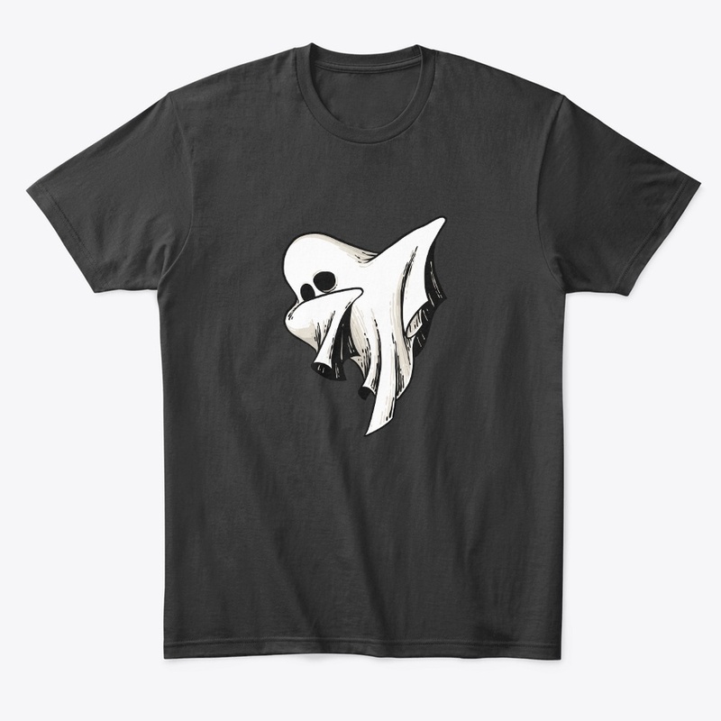 halloween dabbing ghost