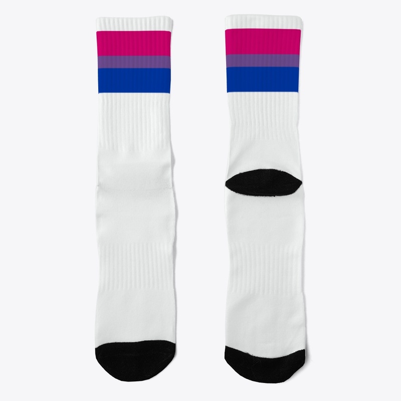 Bisexual Pride Flag Socks