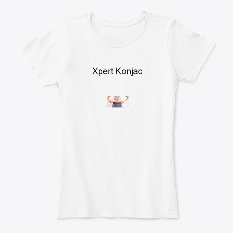 Xpert Konjac White T-Shirt Front