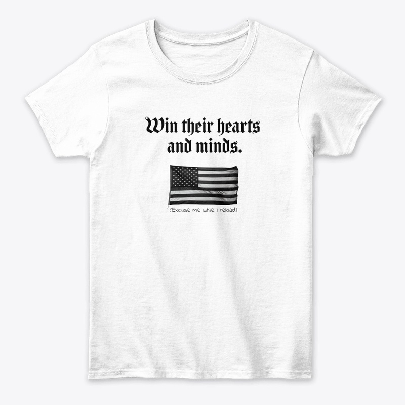 Win Their Hearts and Minds - Women's Classic Tee