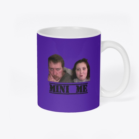 Mini Me Rich Purple T-Shirt Back