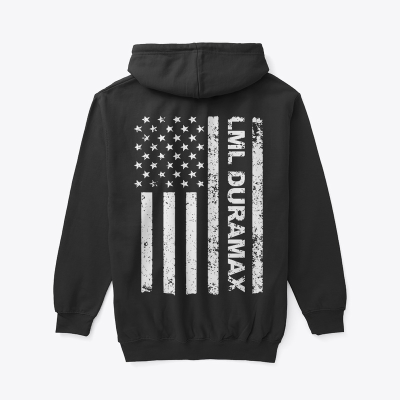LML Duramax Diesel Truck American Flag
