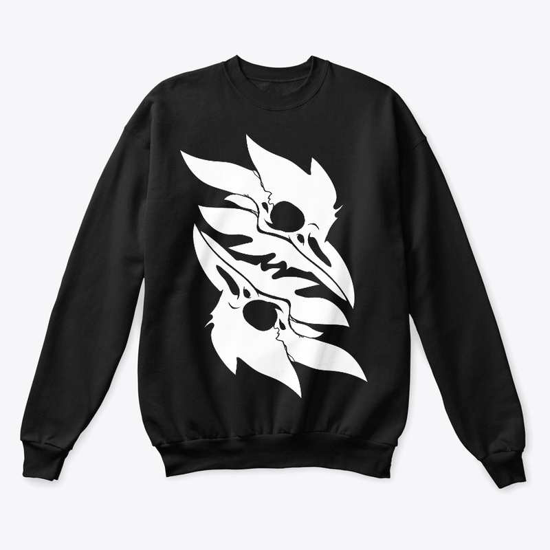 What crows around