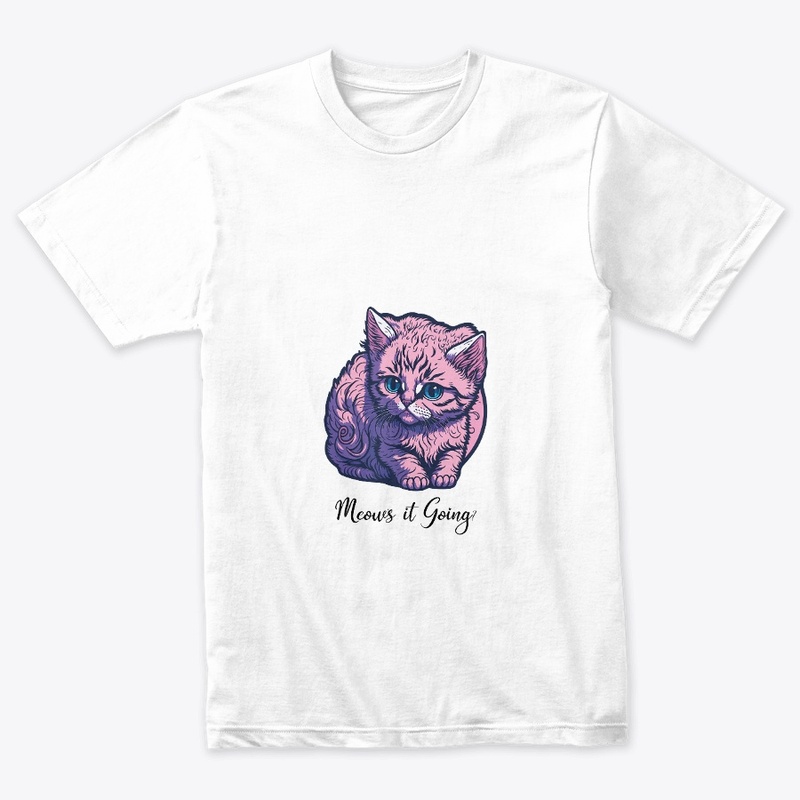 Pawsitively Adorable,Cute Cat, design