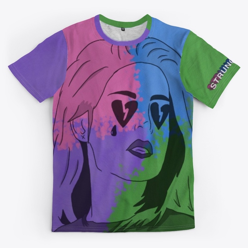 "Heartbreak Girl" All Over Tee