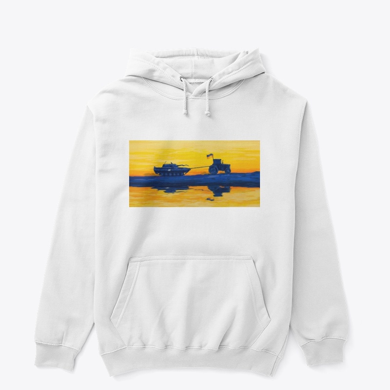 "Tractor vs Tank" Hoodie
