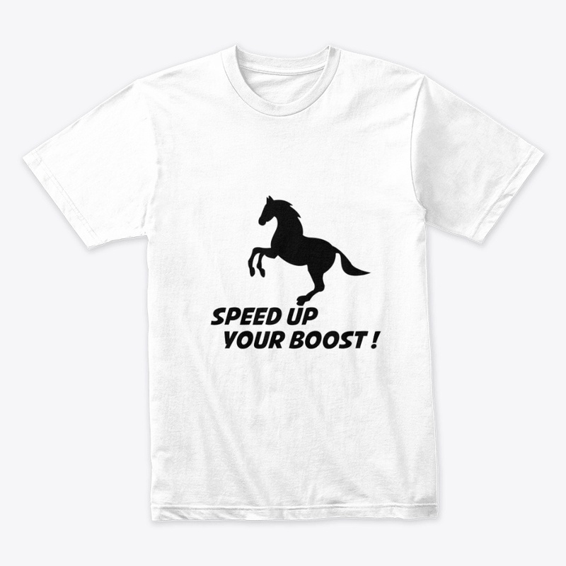 Speed up printed tshirt fashionable look