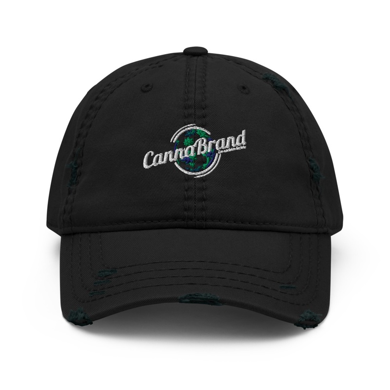 CannaDistressed Cannabisian Hat