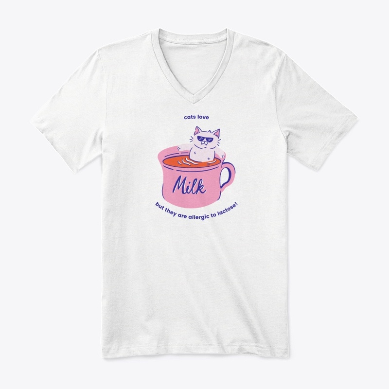 sweet cat print combin