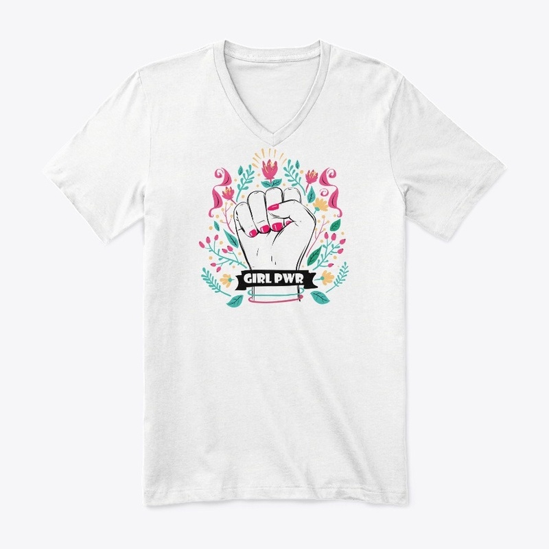 Feminism Girls Power T-shirt Designs 