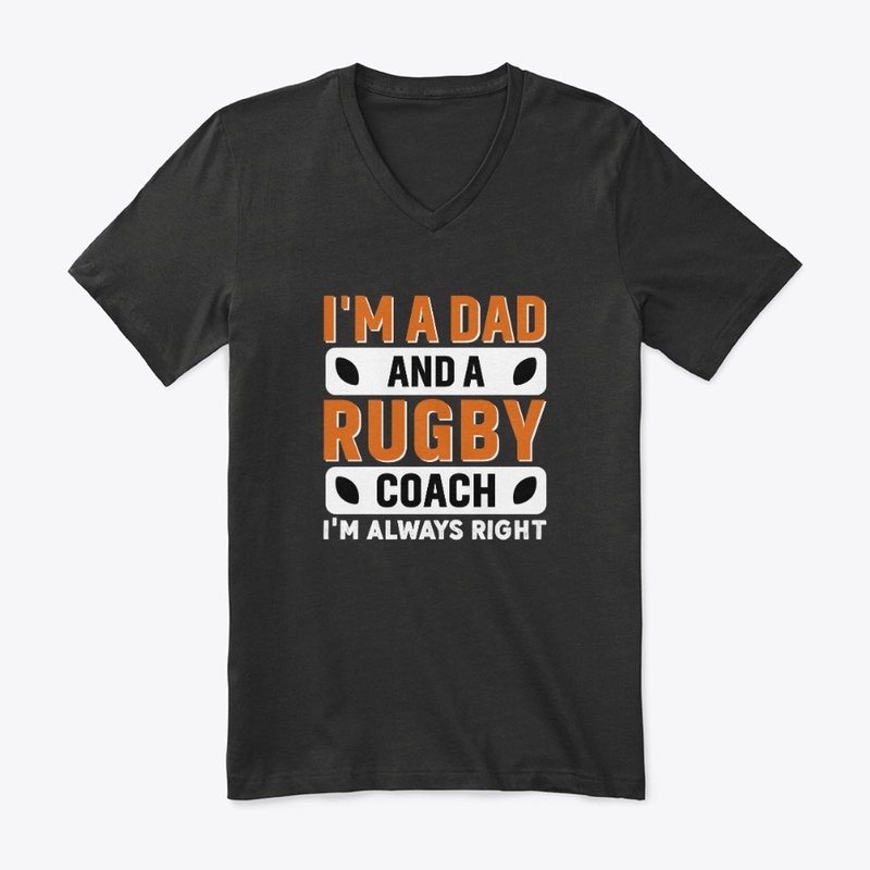 I'm a dad and a rugby coach