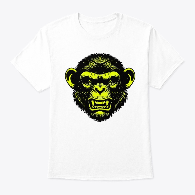 Wild Chimpanzee Head Design