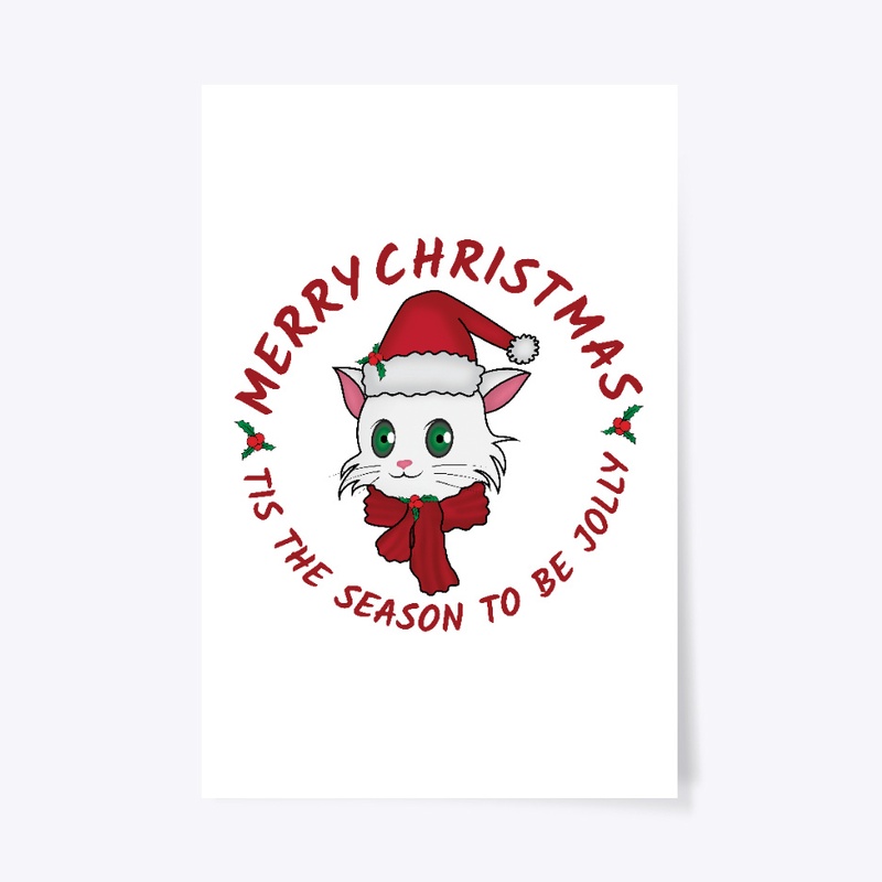 Christmas t shirts.Merry Catmas.