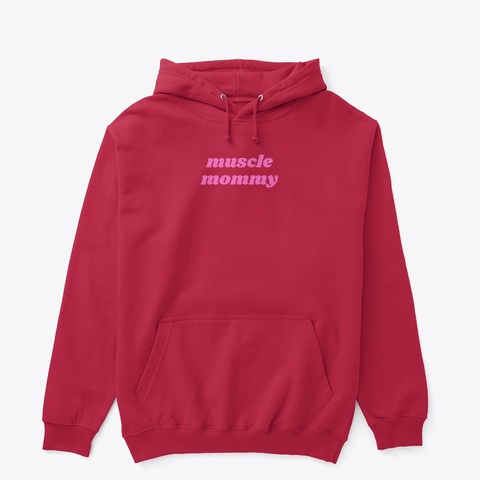 Muscle Mommy Red T-Shirt Front