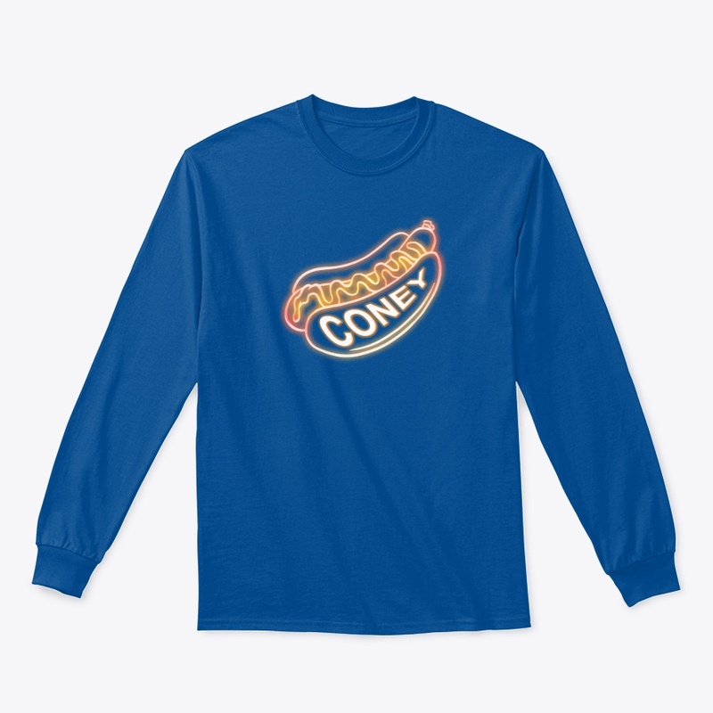 Coney Island Hot Dogs Neon