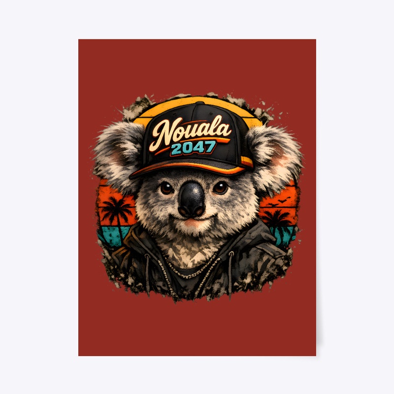 A Koala design wall art