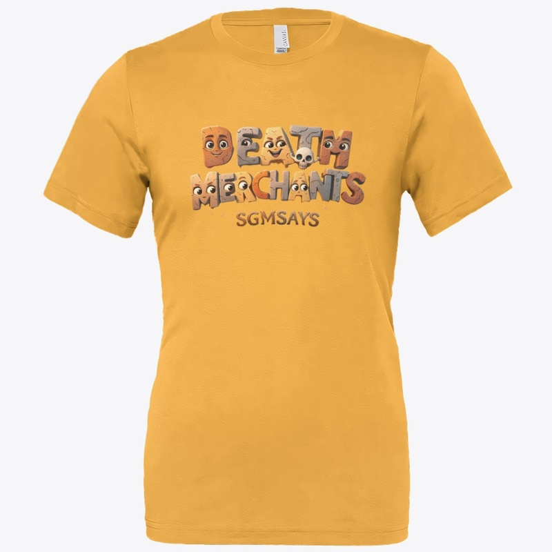 Death Merchants February 2026 - Bella Canvas 3001 | Classic Unisex Jersey T-Shirt