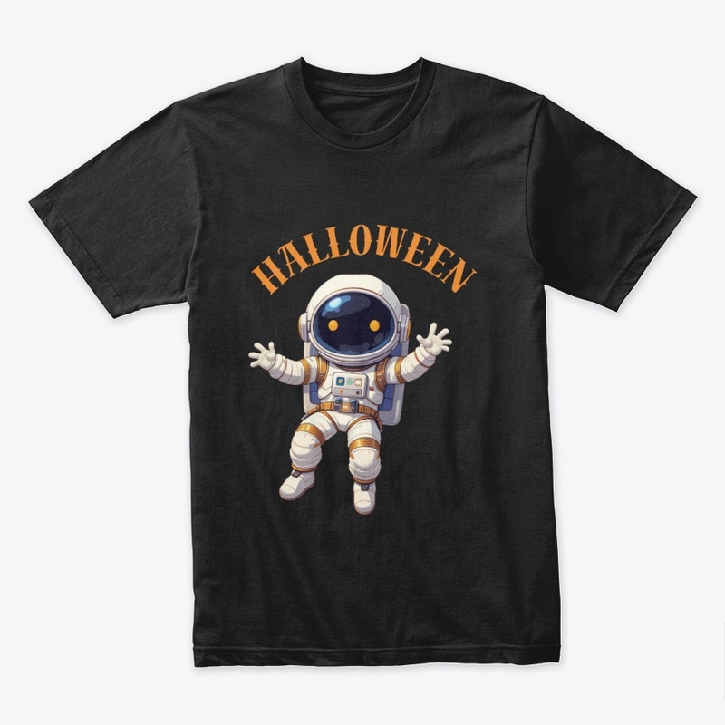 Pumpkin Astronaut Halloween Tee