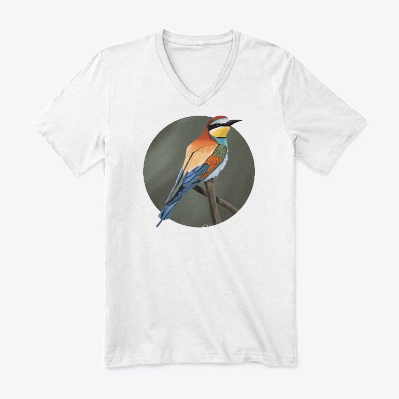 jz.birds Bee-Eater Bird Illustration