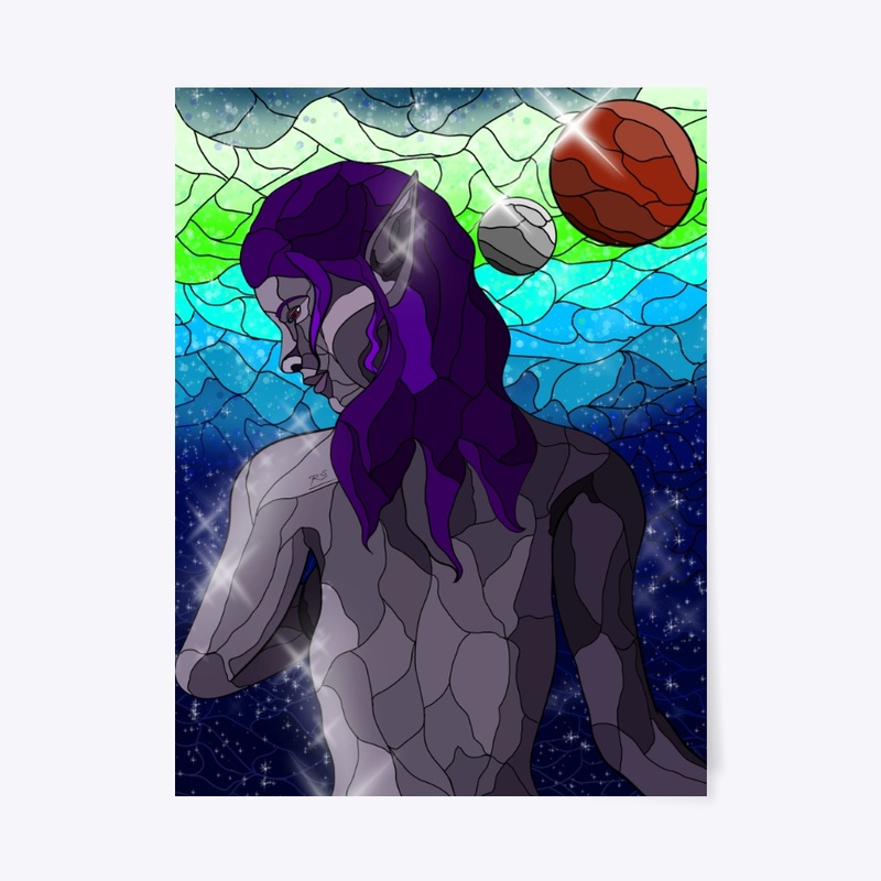 Lyrandra Stained-Glass