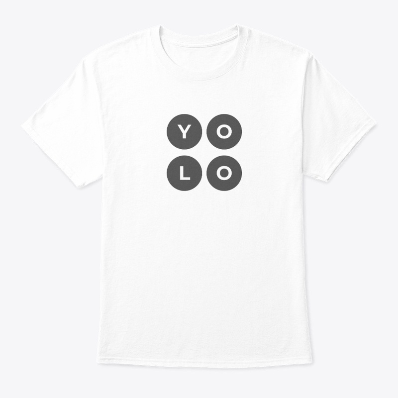 Simple You Only Live Once design t-shirt