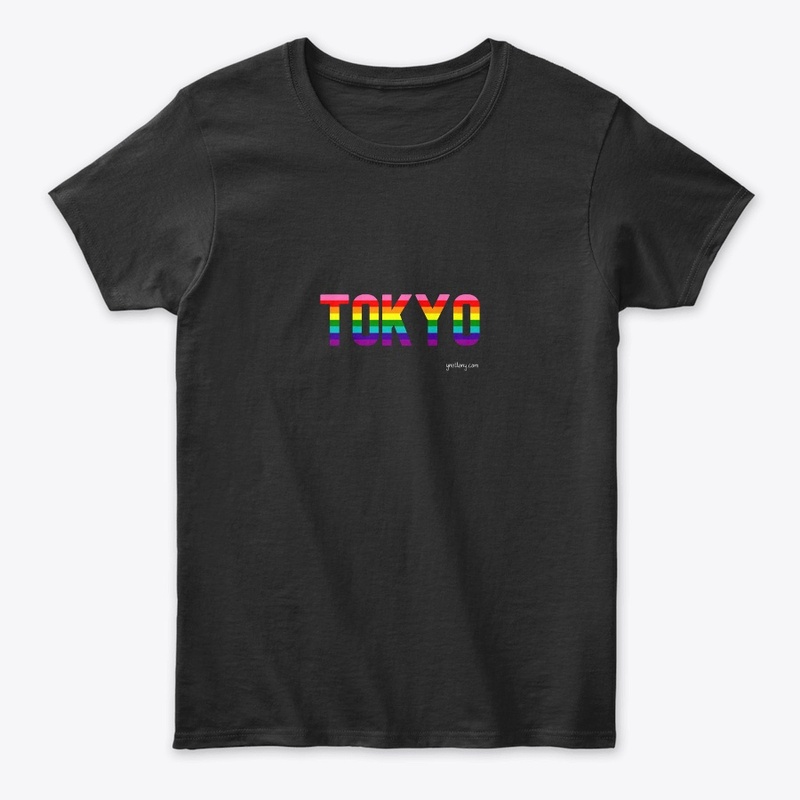 Tokyo Pride Rainbow Flag Apparel