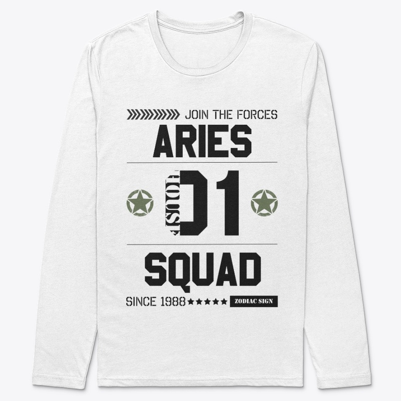 Zodiac Majesty Aries Squad Black