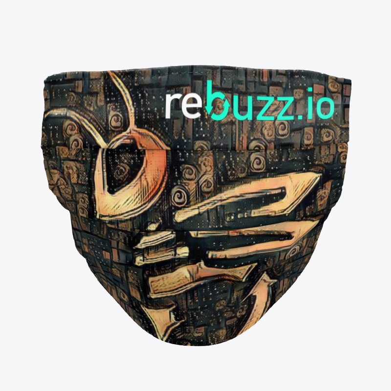 Rebuzz 'Bee' Facemask w/text