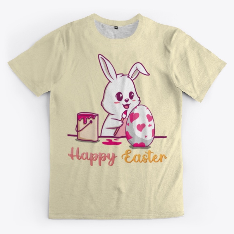 Cute Easter Day Rabbit - Happy Easter