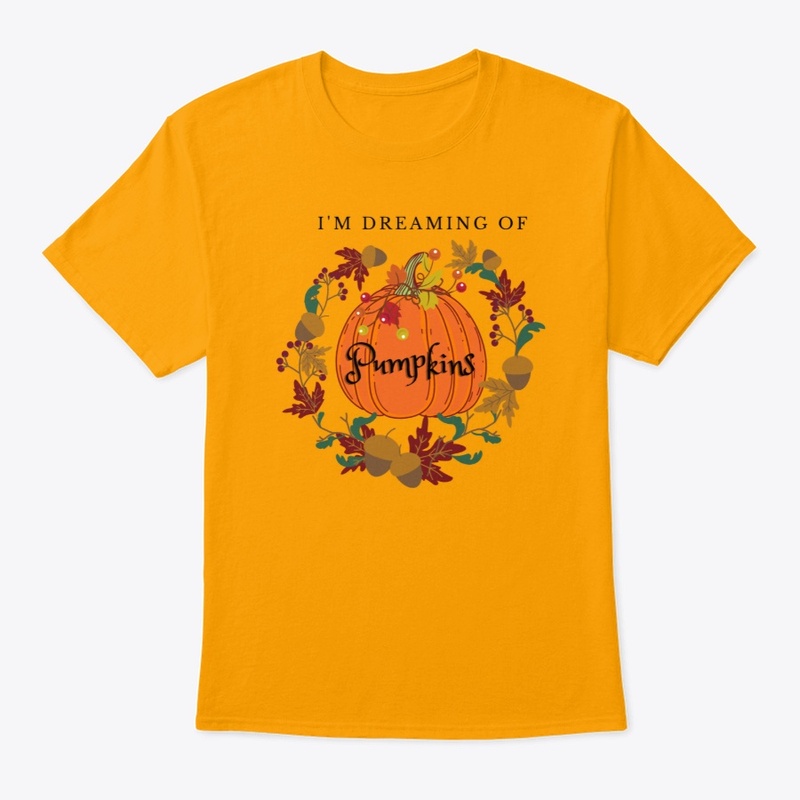 Colorful Fall Dreaming of Pumpkins 