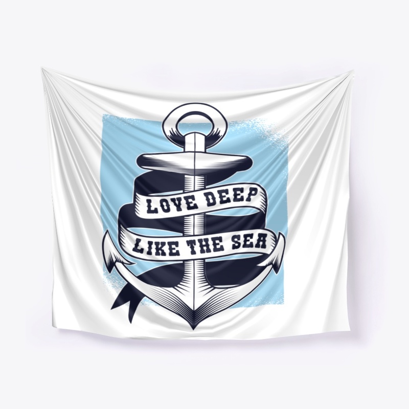 Love Deep Like The Sea Valentines Gift